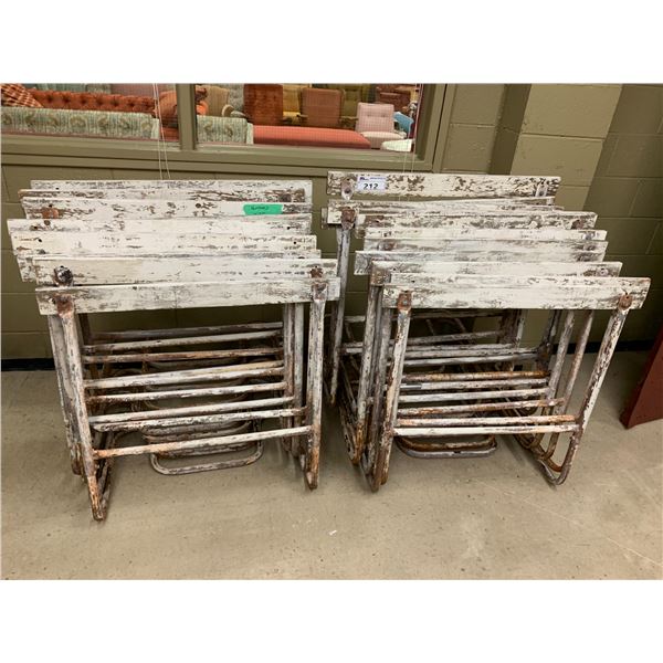 20 METAL & WOOD HURDLES