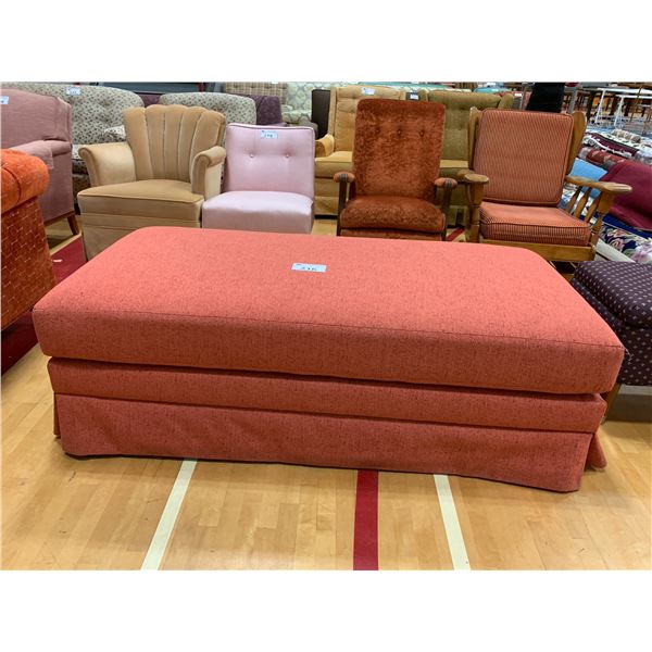 LARGE OTTOMAN APPROX 60"X30"