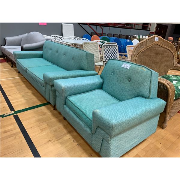 2-PC SOFA SET INCLUDING; SOFA & LOUNGE CHAIR