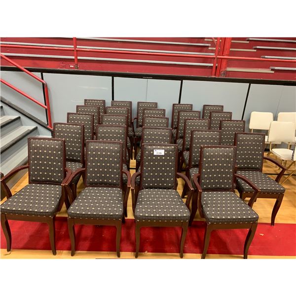 24 WOOD DINING CHAIRS