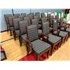 Image 3 : 24 WOOD DINING CHAIRS