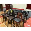 Image 3 : 16 ASSORTED COLOUR BAR STOOLS (SOME DAMAGED)