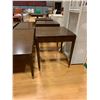 Image 2 : 7-PC TABLE SET INCLUDING; 4 COFFEE TABLES APPROX 18"X53"X24" & 3 END TABLES APPROX 25"X24"X24"
