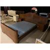 Image 2 : DOUBLE SIZE BED FRAME WITH MATTRESS & 2 ATTACHED NIGHTSTANDS