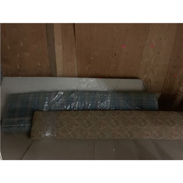 3 ASSORTED LARGE CUSHIONS