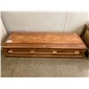 Image 1 : WOOD CASKET APPROX 20"X81"X26"
