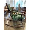 Image 2 : VINTAGE WOOD ROCKING CHAIR