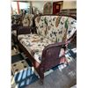 Image 3 : 2-PC WHICKER PATIO SOFA SET INCLUDING; LOVE SEAT & LOUNGE CHAIR WITH CUSHIONS