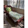 Image 2 : WHICKER CHAISE LOUNGER CHAIR WITH CUSHION