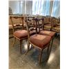 Image 2 : 4 VINTAGE DINING CHAIRS