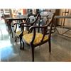 Image 3 : 2 ASSORTED SIZE MATCHING WOOD CHAIRS