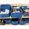 Image 3 : TOTES & BOXES OF ASSORTED ITEMS INCLUDING; VINTAGE CHESTS, DISHWARE, LEATHER BAG & MORE (TABLE NO...
