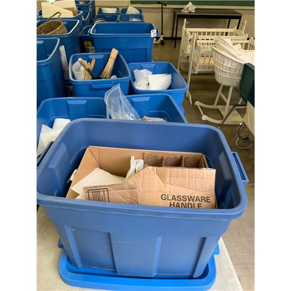 ASSORTED ITEMS INCLUDING; NERF FACE MASKS, DISHWARE, SKATEBOARD, SUN GLASSES, SERVING TRAYS & MOR...