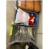 Image 3 : ASSORTED ITEMS INCLUDING; STORAGE CHEST, LUGGAGE, UMBRELLA HOLDER, CANES & MORE