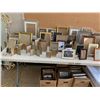 Image 4 : ASSORTED PHOTO FRAMES & MIRRORS (TABLE NOT INCLUDED)