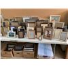 Image 5 : ASSORTED PHOTO FRAMES & MIRRORS (TABLE NOT INCLUDED)