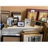 Image 3 : ASSORTED PHOTO FRAMES & FRAMED ART