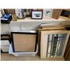 Image 4 : ASSORTED PHOTO FRAMES & FRAMED ART