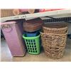 Image 9 : ASSORTED ITEMS INCLUDING; DESK TOP GUMBALL MACHINE, ASSORTED BASKETS, SEWING/KNITTING SUPPLIES, S...