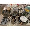 Image 7 : ASSORTED ITEMS INCLUDING; STAND MIXERS, POTS & PANS, CASSEROLE DISHES, SERVING DISHES & MORE (TAB...