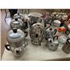 Image 2 : ASSORTED ITEMS INCLUDING; COFFEE POTS, PITCHERS, THERMOS', ASH TRAYS & MORE (TABLES NOT INCLUDED)