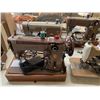Image 5 : ASSORTED SEWING MACHINES INCLUDING; SINGER & PIEDMONT (TABLE NOT INCLUDED)