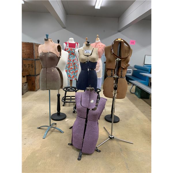 ASSORTED MANNEQUINS