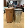 Image 2 : ASSORTED METAL WASTE BINS & BUCKETS