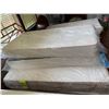 Image 2 : QUEEN SIZE BED FRAME WITH HEADBOARD & 4 ASSORTED MATTRESSES INCLUDING; TWIN & DOUBLE