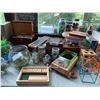 Image 5 : ASSORTED ITEMS INCLUDING; BOARD GAMES, BOUNCY BALLS, MARBLES, TERRARIUMS & MORE (TABLE NOT INCLUDED)