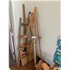 Image 2 : ASSORTED ITEMS INCLUDING; ROCKING HORSE, ROBOT CUT-OUT, EASELS & MORE