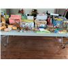 Image 1 : ASSORTED ITEMS INCLUDING; MODEL PLANES, DOLL HOUSE MINIATURES, STUFFED BEARS & MORE (TABLE NOT IN...