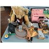 Image 2 : ASSORTED ITEMS INCLUDING; MODEL PLANES, DOLL HOUSE MINIATURES, STUFFED BEARS & MORE (TABLE NOT IN...