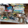Image 5 : ASSORTED ITEMS INCLUDING; MODEL PLANES, DOLL HOUSE MINIATURES, STUFFED BEARS & MORE (TABLE NOT IN...