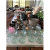 Image 5 : ASSORTED ITEMS INCLUDING; PLANTER POTS, VASES, VINTAGE SOAP DISPENSERS & MORE (TABLE NOT INCLUDED)