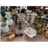 Image 2 : ASSORTED ITEMS INCLUDING; CANDLE HOLDERS, VASES, DUCK WALL DCOR & MORE (TABLE NOT INCLUDED)