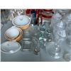 Image 2 : ASSORTED ITEMS INCLUDING; COOKING DISHES, GLASSWARE, GLASS BOTTLES & MORE (TABLE NOT INCLUDED)