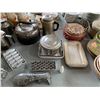 Image 4 : ASSORTED ITEMS INCLUDING; BOWLS, HAND MIXERS, POTS & MORE (TABLE NOT INCLUDED)