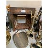 Image 3 : ASSORTED FIREPLACE ITEMS INCLUDING; TOOL SETS, FIREWOOD HOLDER, FIREPLACE FRAME & MORE