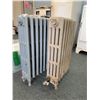 Image 2 : 2 VINTAGE CAST IRON RADIATOR HEATERS