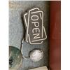 Image 2 : ASSORTED LIGHTING INCLUDING; NEON ENTRANCE SIGNS, NEON OPEN SIGN & HANGING LAMP