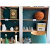 Image 3 : ASSORTED LAMPS SOME WITH SHADES (TABLE, SHELVING & BOOKS NOT INCLUDED)