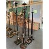 Image 2 : 6 ASSORTED FLOOR LAMPS