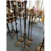 Image 2 : 6 ASSORTED FLOOR LAMPS