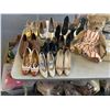 Image 2 : ASSORTED ITEMS INCLUDING; SHOES, STUFFED BEARS, TABLE CLOTHS & MORE (TABLES NOT INCLUDED)