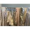 Image 2 : RACK OF ASSORTED CURTAINS, FITTED SHEET & TABLE SKIRTS