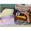 Image 2 : ASSORTED ITEMS INCLUDING; FLOOR MATS, PILLOWS, BLANKETS & MORE (TABLE NOT INCLUDED)