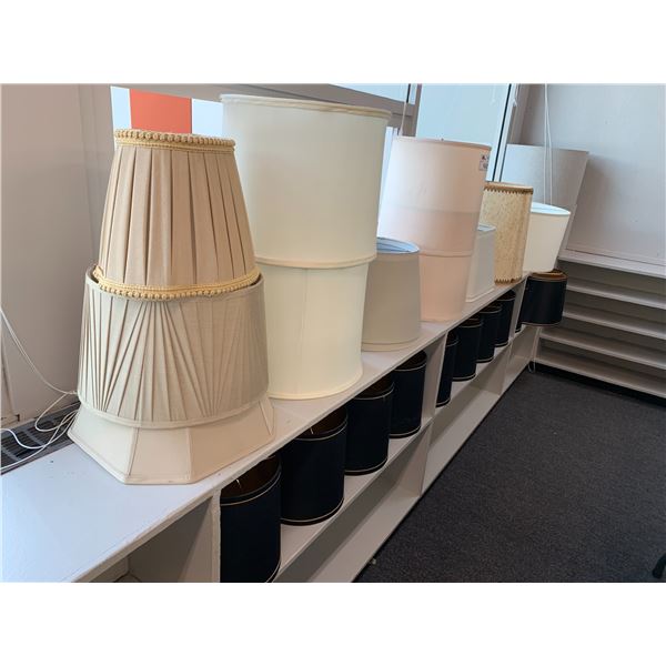 ASSORTED LAMP SHADES