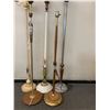 Image 2 : 5 ASSORTED FLOOR LAMPS