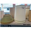 Image 2 : ASSORTED LAMP SHADES (TABLE NOT INCLUDED)